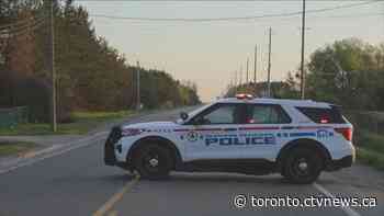 Man in his 80s dead after vehicle goes into ditch north of Oshawa, Ont.
