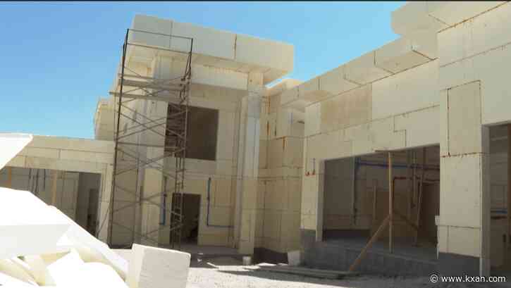 State's first home made of foam built in Jonestown