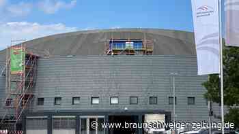 Was tut sich da gerade in der Braunschweiger VW-Halle?