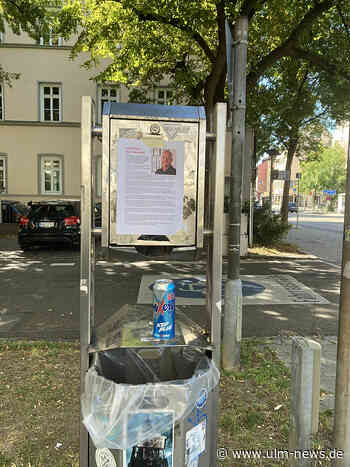 Beleidigungen an Lichtmasten