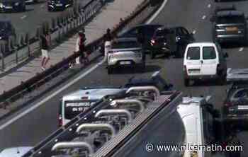 Six voitures impliquées dans un accident sur l'autoroute A8, de nouveaux ralentissements en vue