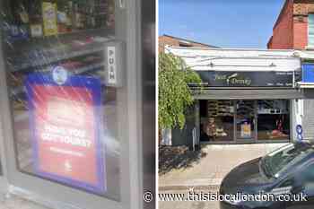 Willesden shop door smashed in attempted youth group looting