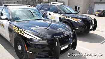 Police on scene in the village of Dundalk for a barricaded person