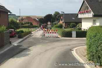 In Natzungen werden die Straßen aufgerissen