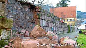 Klostermauer in Bad Herrenalb: Warum dauerte der Wiederaufbau so lange?