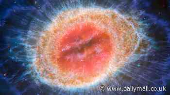 How the sun will look when it DIES: NASA image gives a glimpse at what's in store for our home star (but don't worry, we've got at least 5 billion years left)