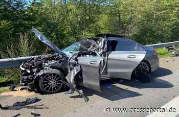 POL-PDKL: PKW-Fahrer schwerverletzt