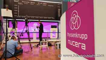 Nebenwerte: Thyssen-Krupp-Tochter Nucera steht vor dem SDax-Aufstieg