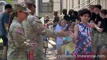 2nd Annual Kid's Mini Boot Camp featured obstacle course and water balloons at Fort Eustis