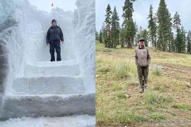 California Ski Resort's Winter vs. Summer Pics Are Stark Reminder Of Last Season's Record-Breaking Snowfall