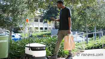 Robots to Deliver Starbucks, Panda Express, and More at Wichita State Campus