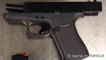 Loaded gun, drugs seized after suspected impaired driver crashes into ditch