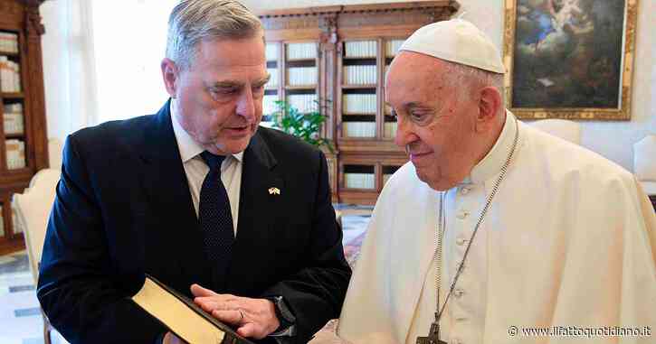 Ucraina, la diretta – Il Papa riceve il generale Usa Milley. Zelensky: “61 F-16 da Danimarca e Olanda”. L’ira di Mosca: “Ci sarà escalation”