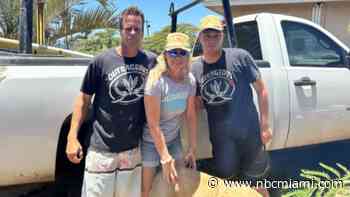 South Florida family living in Maui start relief fund to help wildfire victims