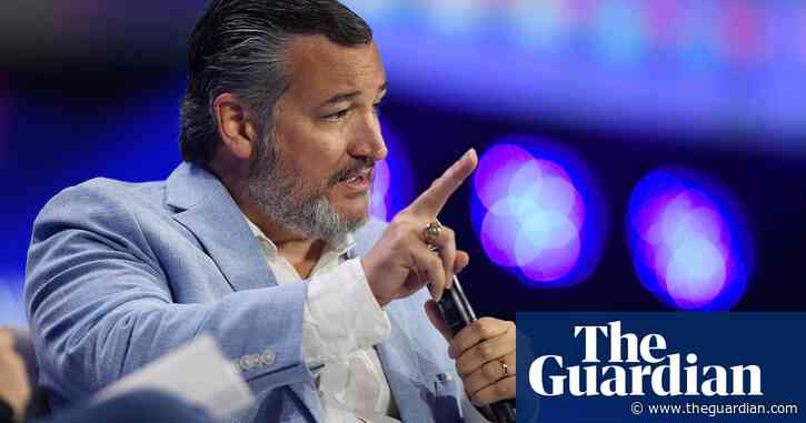 ‘Holy crap’: Ted Cruz duped by fake image of shark on flooded LA highway