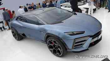 Lanzador Concept Previews First All-Electric Lamborghini     - CNET