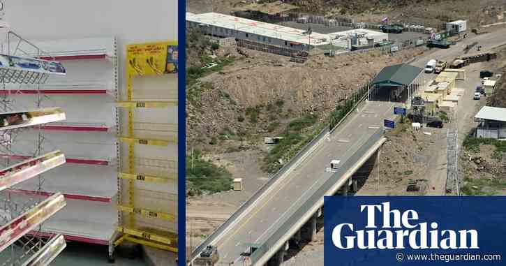 Nagorno-Karabakh conflict: supermarket shelves empty as food shortages hit – video