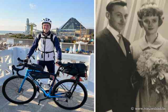 Rudy (59) fietst elke maand monsterrit om geld in te zamelen voor onderzoek naar Alzheimer: “Eerbetoon aan mijn ouders”