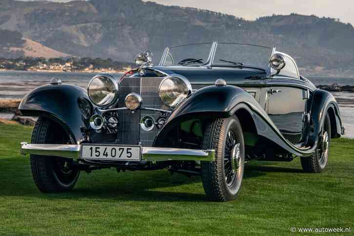 86 jaar oude Mercedes-Benz is ster van Pebble Beach