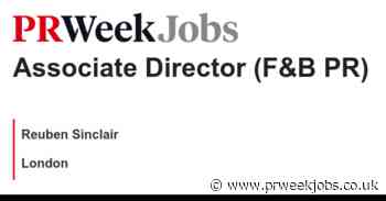 Reuben Sinclair: Associate Director (F&B PR)