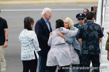 President Biden sends message of support, hope after touring Lahaina
