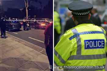 Man hit by train and dies after Du Cane Road crash