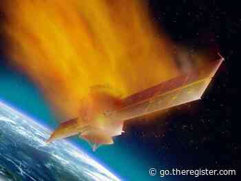 Budget satellite drag sail shows space junk how to gracefully exit orbit