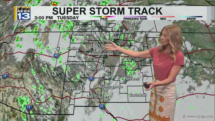 Limited rain Tuesday, but better chances by mid-week