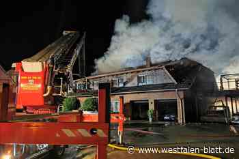 Stemwede: Ursache von Wohnhausbrand unklar