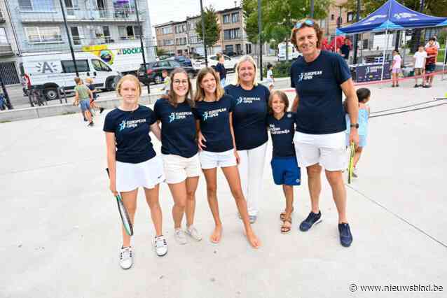 European Open werkt samen met stad Antwerpen om kinderen te laten tennissen: “We willen de passie voor onze sport graag doorgeven”