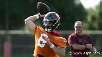 Baker Mayfield named Bucs starting quarterback