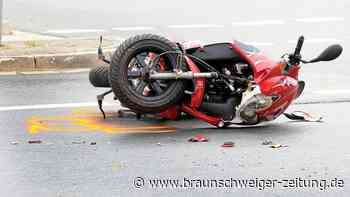 Gefährliche Ölspur: Osteroder Motorradfahrer bei Unfall verletzt
