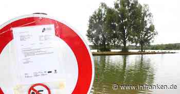 Kulmbach: Badeverbot im Kieswäsch veranlasst - Gesundheits- und Unfallgefahr droht