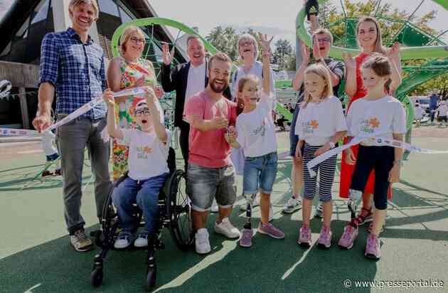 Neuer inklusiver Spielplatz in Bremen eröffnet - Die Initiative Stück zum Glück feiert 50 inklusive Spielplatzprojekte in Deutschland