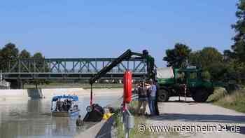 Gefährlicher Spezialeinsatz: Auto eines vermissten Mannes aus dem Innkanal gezogen