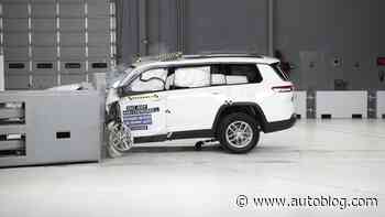 2023 Jeep Grand Cherokee, L earn IIHS Top Safety Pick+ nods