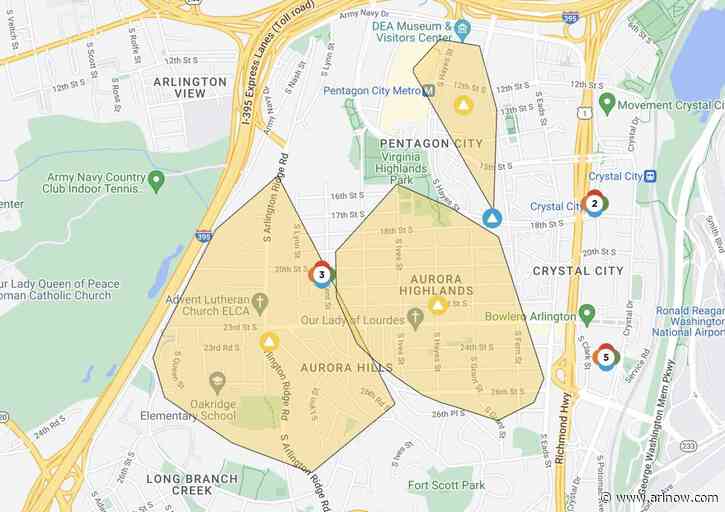 BREAKING: Thousands without power in Crystal City, Pentagon City and nearby neighborhoods