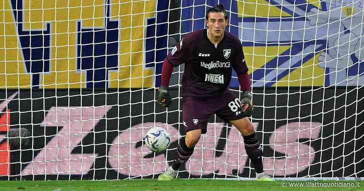 Bestemmia in campo: squalificato il portiere del Frosinone Stefano Turati. Decisiva la prova tv