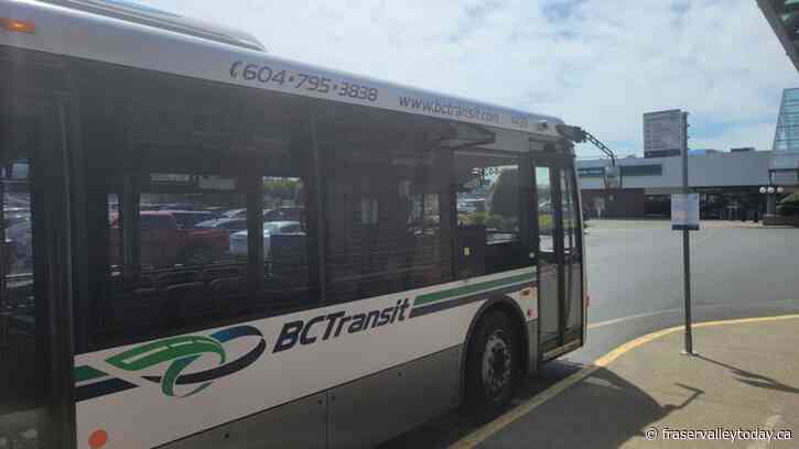 Seasonal transit from Chilliwack to Cultus Lake ending Sept. 5