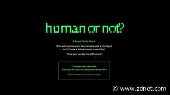 The 'Human or not' game is over: Here's what the latest Turing Test tells us