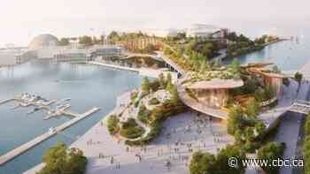 Therme Canada shrinks size of building, adds public park space in new Ontario Place design