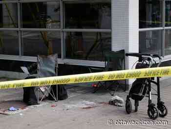 Man arrested in double stabbing Monday afternoon