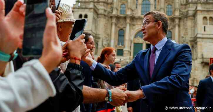 Il re di Spagna ha affidato al leader del Pp Nunez Feijòo l’incarico di formare un governo