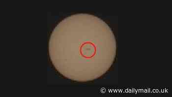 NASA discovers sunspot so big it can be seen from Mars that could release solar storms that knock out Earth's power grids next WEEK