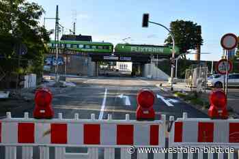 Bad Oeynhausen: Die Steinstraße soll am Freitag freigegeben werden