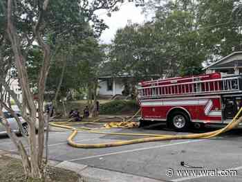 Fire breaks out at Wake Forest home
