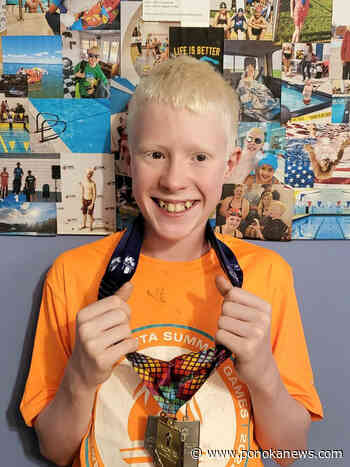 Pair of Stettler swimmers represent region at Alberta Summer Games
