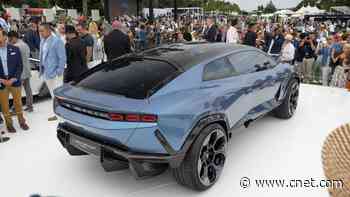 Lamborghini Lanzador Concept Debuts at Monterey Car Week 2023     - CNET