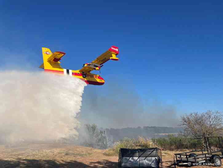 Drone, firefighting aircraft nearly collided in Caldwell Co. fire, Texas A&M Forest Service says