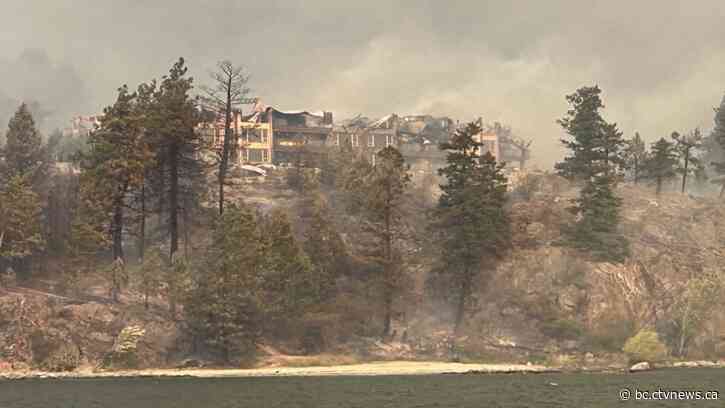 B.C. lifts order banning vacation bookings in wildfire-ravaged areas, except for West Kelowna
